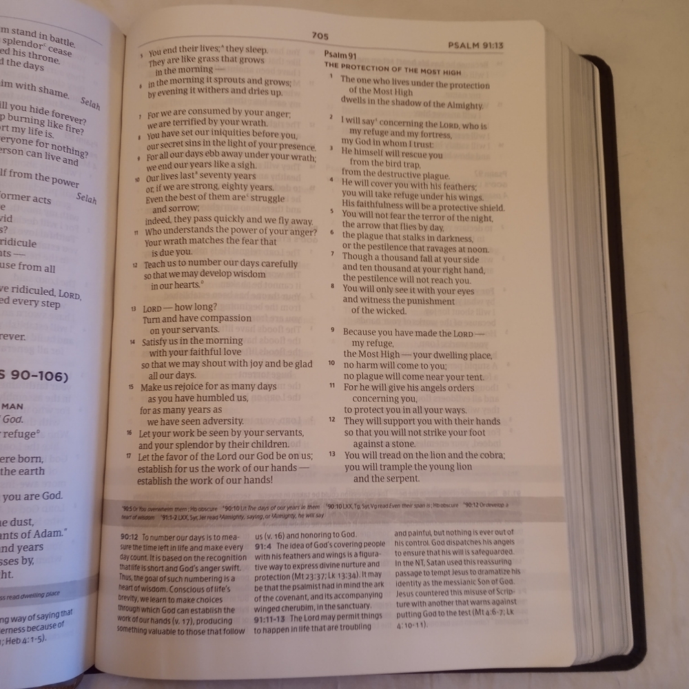 Apologitics NIB Leather Study Bible For Students. Christian StandardBlack& Tan - Picture 6 of 10